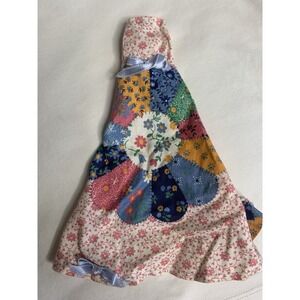 Vintage Floral Quilted Rare‎ Barbie Dress Patterned
